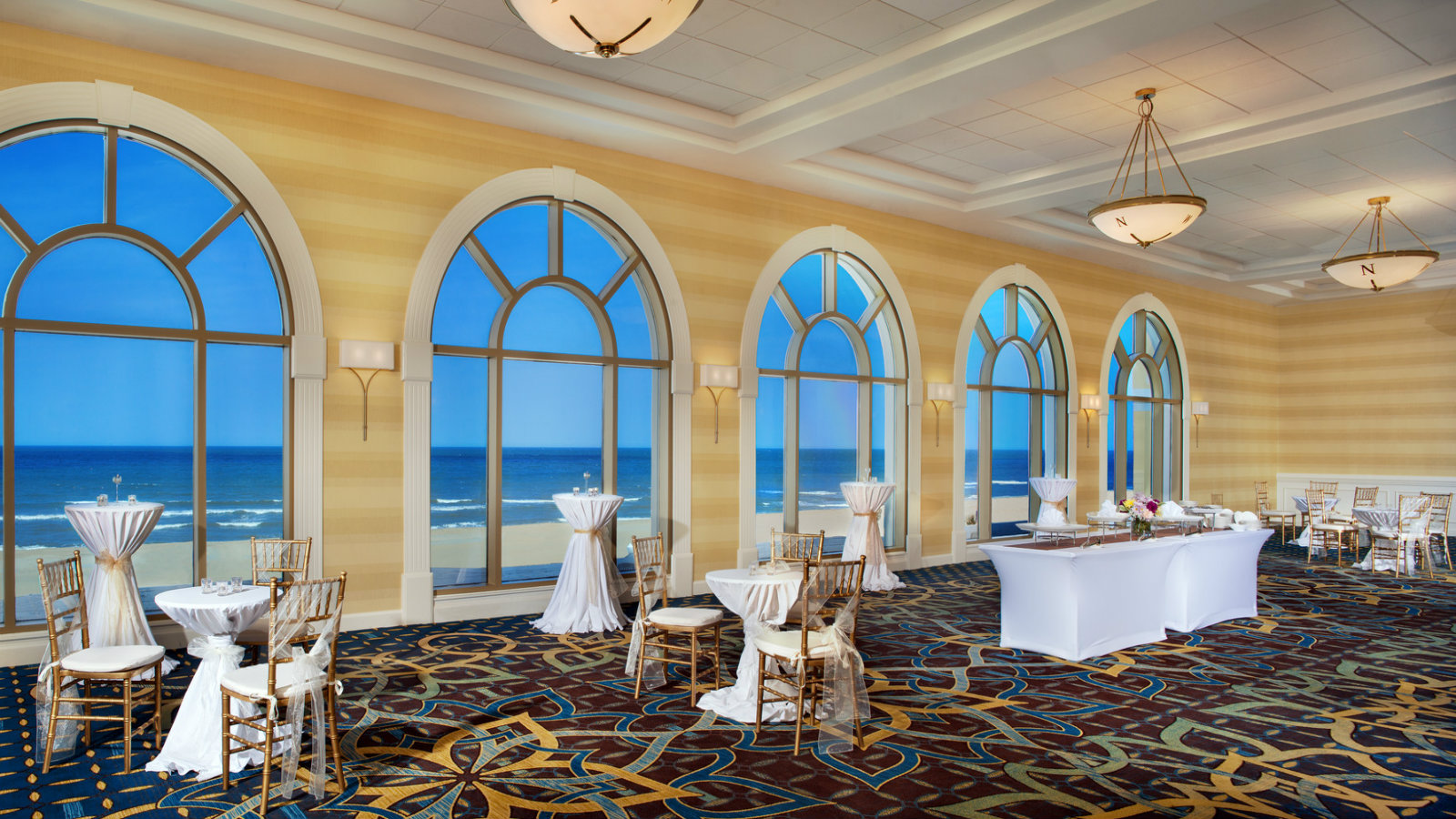 virginia beach wedding reception venues she814mf 138069 OceanGrandFoyerReception - virginia beach wedding reception venues